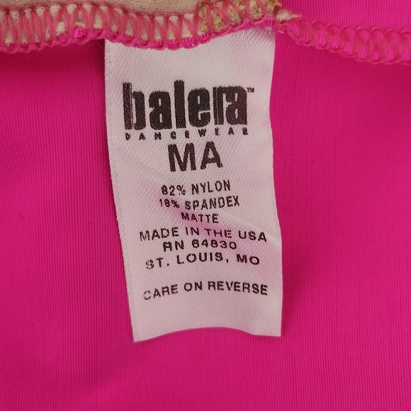 Balera Pink and Black Dance Costume Set Hip Hop Jazz Size Adult Medium - Picture 13 of 13